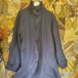 Bally Switzerland Traveller stowable overcoat rain jacket